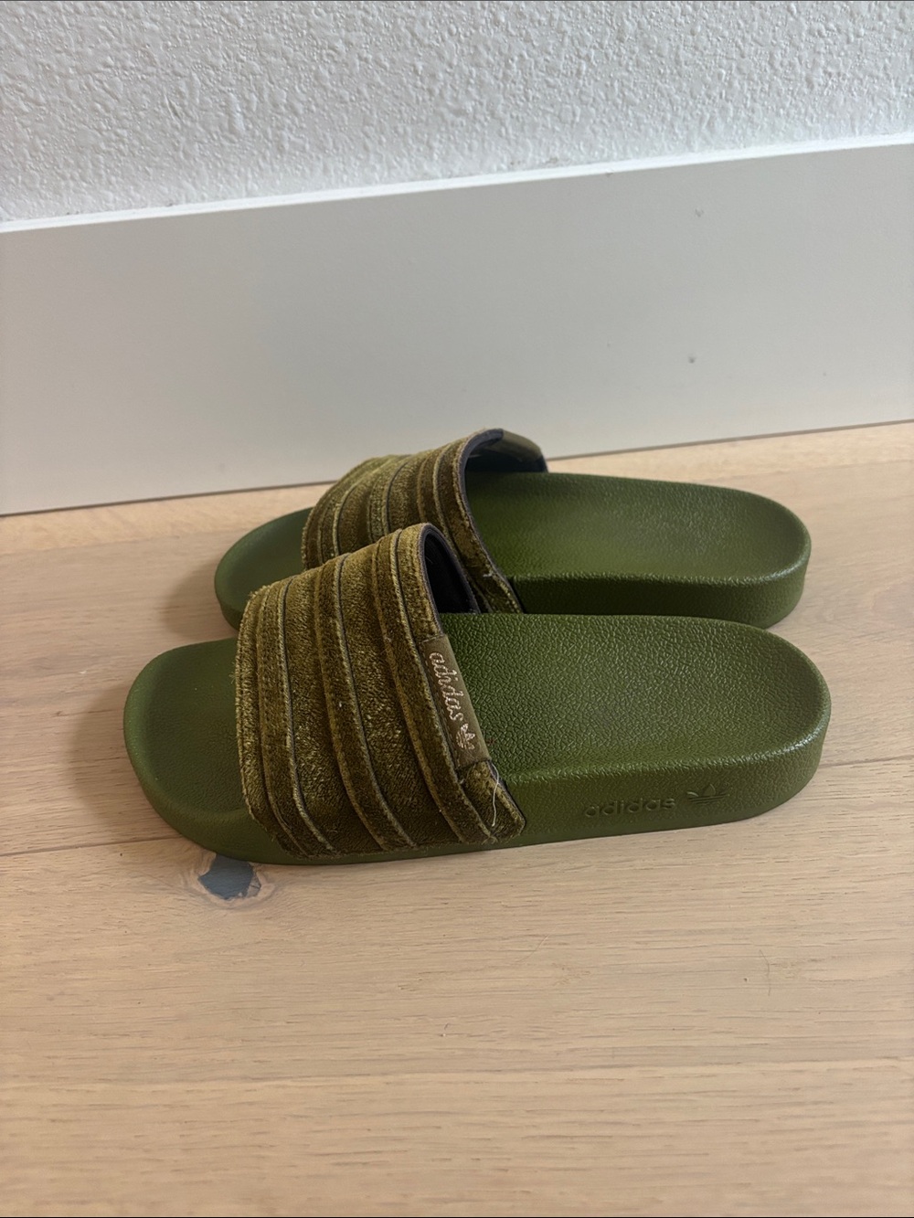 Adidas Women's Green Sandals View 2